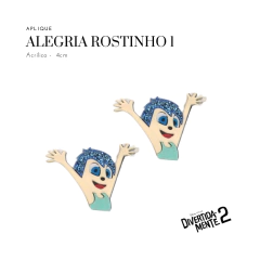 Aplique Divertida-Mente Rostinho Acrílico - comprar online