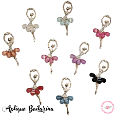 Aplique Bailarina pedraria