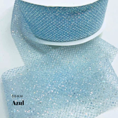 Fita Organza Brilho 38mm (3 Metros)