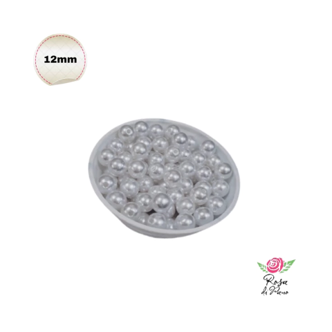 Pérola Inteira (com furo) 12 mm - comprar online