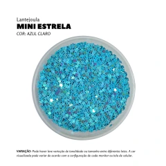 Lantejoula Mini Estrela 3mm | Pacote com 20 gramas - comprar online