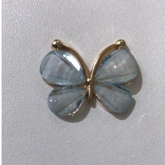 Imagem do Aplique Borboleta Metal com Pedra
