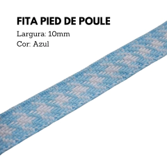 Fita Pied de Poule 10mm - (3 metros) - loja online