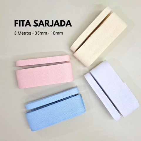 Fita Sarjada de Algodão (3 Metros) - comprar online