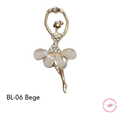 Aplique Bailarina pedraria - Atelie Rosa di Pano