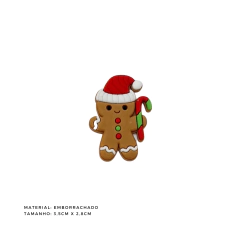 Apliques Natalinos emborrachados (1 unidade) - comprar online