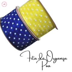 Fita Organza Poa 38mm (10 metros)