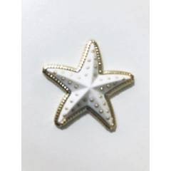 Aplique Botão Estrela do Mar G 3,5 cm (1 unidade)