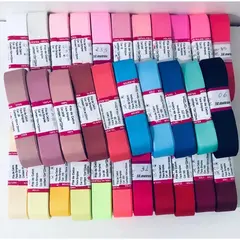 Fita Gorgurão Lisa Sanding 22mm (Escolha entre 5 ou 10 metros)