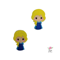 Aplique Emborrachado Elsa Frozen ref. 7 - 1 Unidades