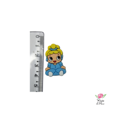 Aplique Emborrachado Cinderela Bebe - 2 Unidades - comprar online