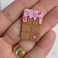 Aplique emborrachado Barra de chocolate - comprar online