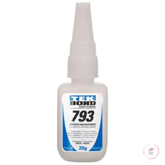 Cola TekBond 793 Adesivo Instantâneo - 20 gramas
