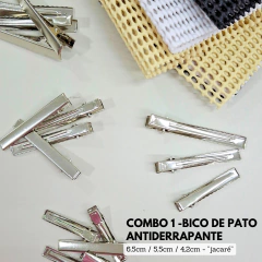 Combo Bico de Pato com Antiderrapante 75 unidades Sortidas (25 und de cada tamanho) - loja online