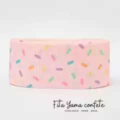 Fita Gorgurão Yama Confete 38mm na internet