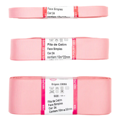 FITA GORGURÃO LISA SANDING COR 24