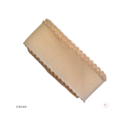 Fita De Gorgurão Yester BORDA POMPOM 38mm (Rolo com 3 metros)