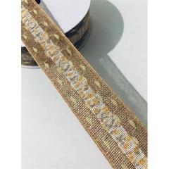 Fita de Juta Floral 38mm (3 metros) - loja online