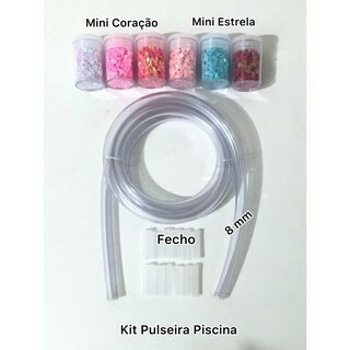 Kit Pulseira Tubo Mangueira para Piscina - 8mm