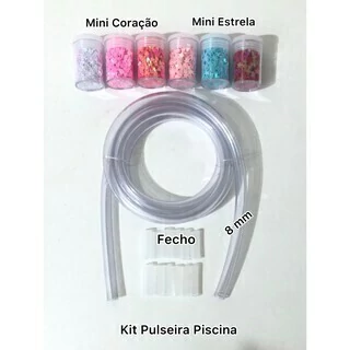 Kit Pulseira Tubo Mangueira para Piscina - 8mm