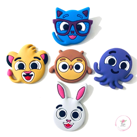 Aplique Emborrachado Turma BOLOFOFOS (1 unidade)