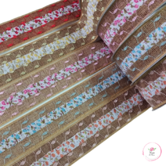 Fita de Juta Floral 38mm (3 metros)
