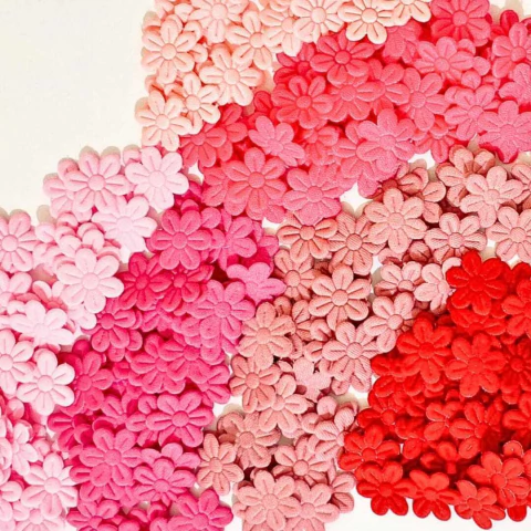 Florzinha Prensada Brinde | 50un. | 1 pacote de mesma Cor | Aleatória