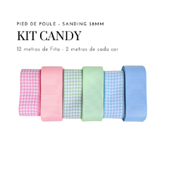 Kit Fita Candy Pied de Poule - Atelie Rosa di Pano