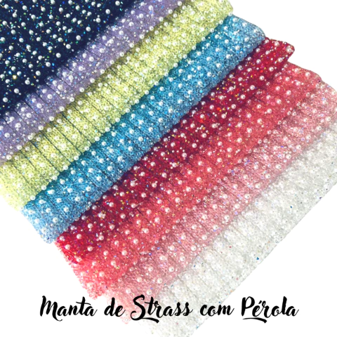 Manta Strass com Pérola