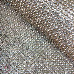 Manta de Strass Dourada
