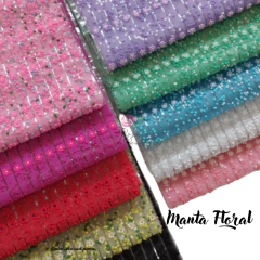 Manta Floral - 2 fileiras (1cmx40cm)