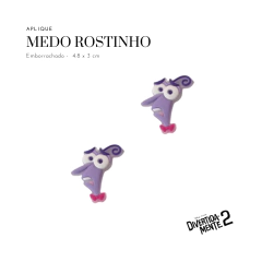 Aplique Divertida-Mente Rostinho Emborrachado na internet