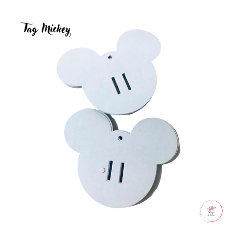 Embalagem Tag Mickey - 10x13cm (50 unidades)