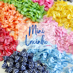 Mini Lacinho Xadrez (6 unidades) - comprar online