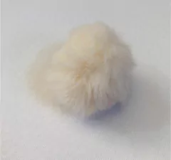 Pompom de Pelúcia 4 cm (1 unidade)