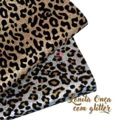 Lonita Onça com Glitter 24x34cm