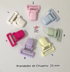 Prendedor de Chupeta Jacaré Plástico (1 Unidade)