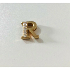 Letras Passantes com Strass 2cm (1 unidade)