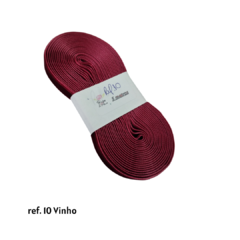 Fita veludo Lisa Importada 10mm (5 metros) - Atelie Rosa di Pano