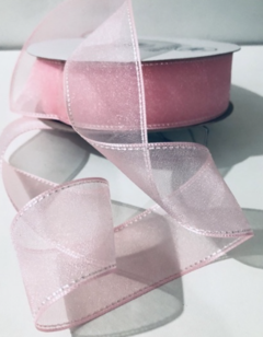 Fita Organza Pesponto Sanding 38mm (3 metros)