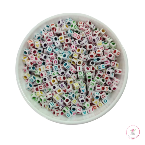 Dadinho de Letra Passante Vogal ref. 21 - 6MM (20 gramas) - comprar online