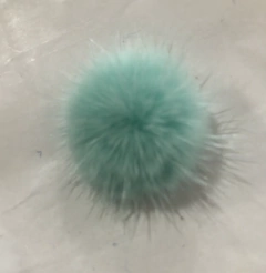 Pompom achatado 3cm - loja online