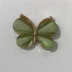 Imagem do Aplique Borboleta Metal com Pedra