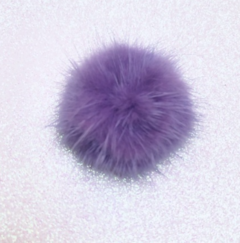 Pompom achatado 3cm