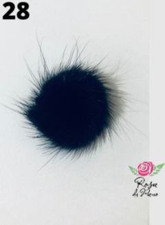 Pompom achatado 3cm - comprar online