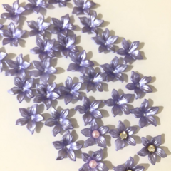 Florzinha de Acrílico 20mm, Ref.42 (30 unidades) - loja online