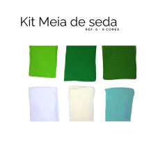 Kit Meia de Seda (6 unidades) sortidas - comprar online
