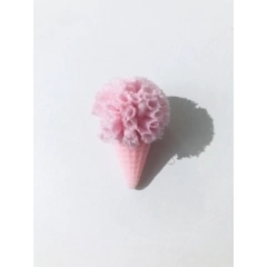 Aplique Sorvetinho Pompom 3 cm (2 unidades)