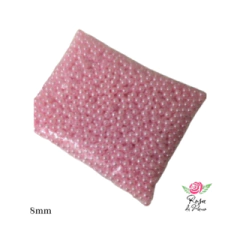 Pérola Inteira (com furo) 8mm - loja online