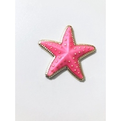 Aplique Botão Estrela do Mar G 3,5 cm (1 unidade) - Atelie Rosa di Pano